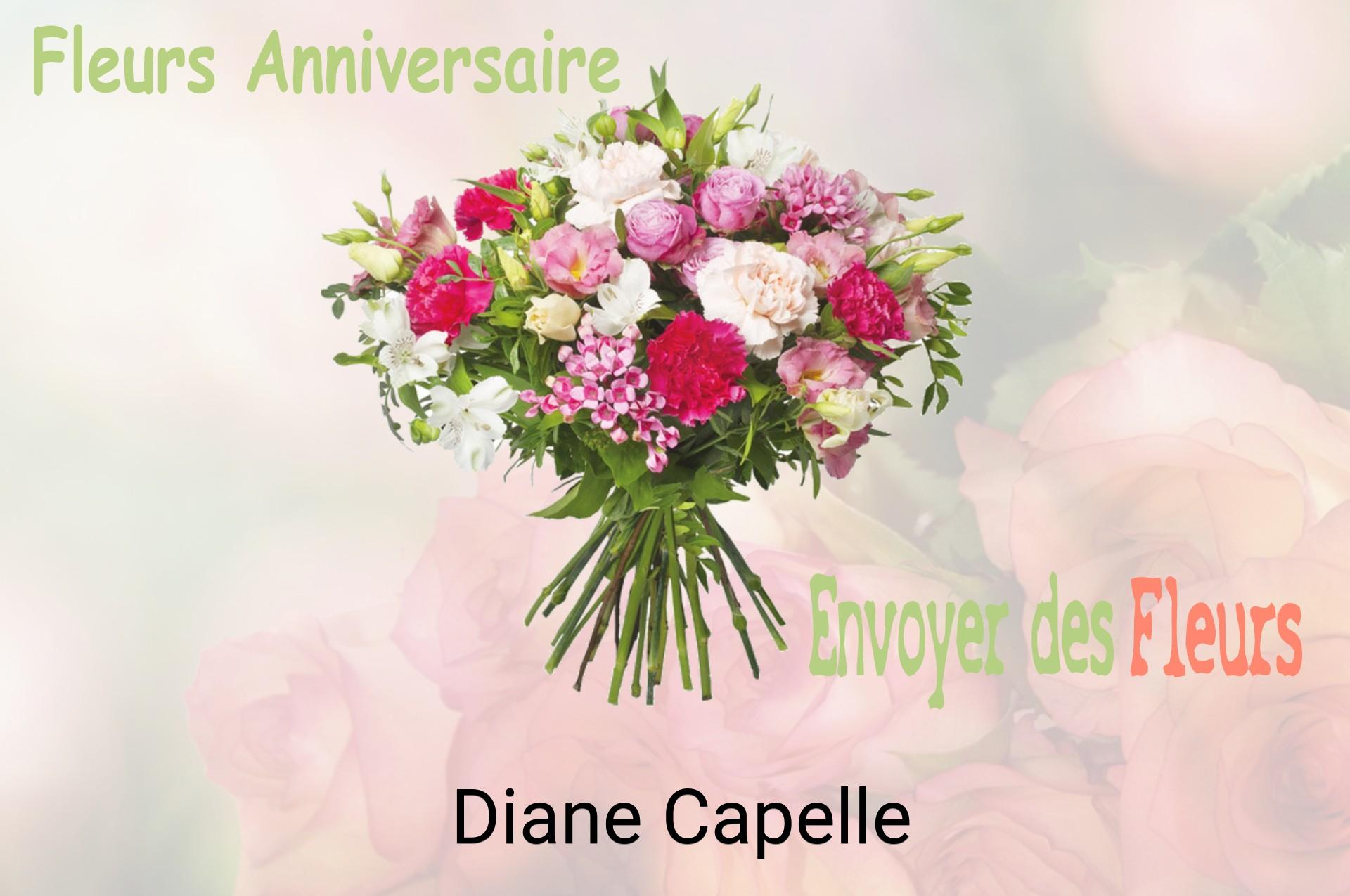 Bouquet de fleurs d’anniversaire livré à Diane-Capelle